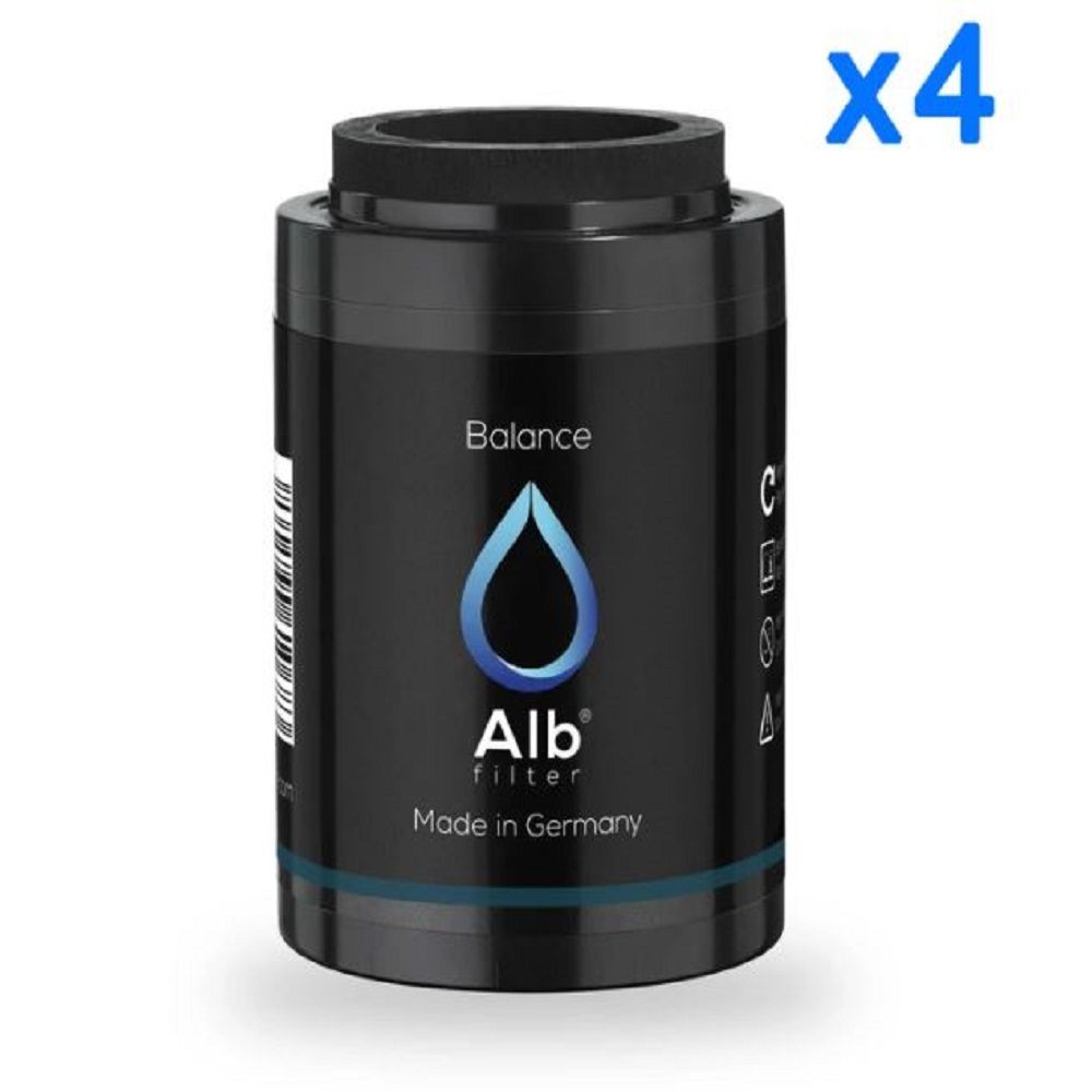 Alb Shower Filter Cartridge (Bundle of 4)