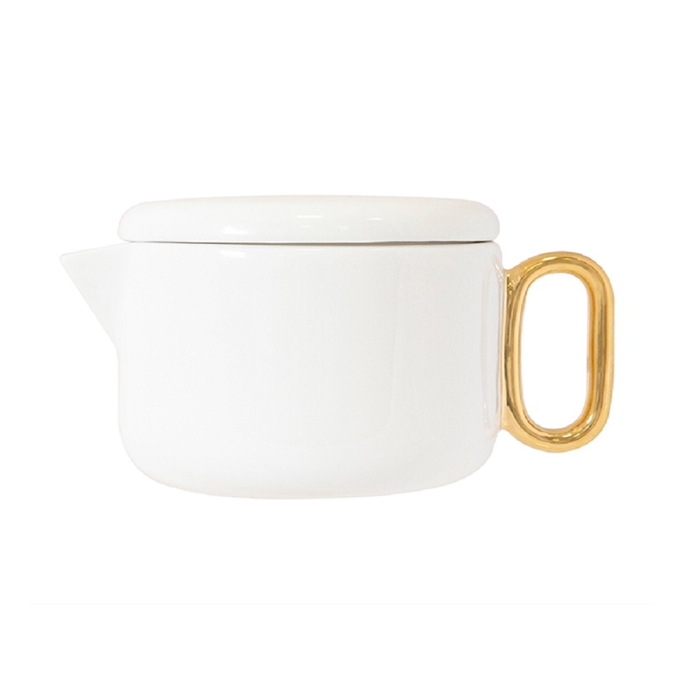 Cristina Re Celine Teapot Luxe Ivory & Gold