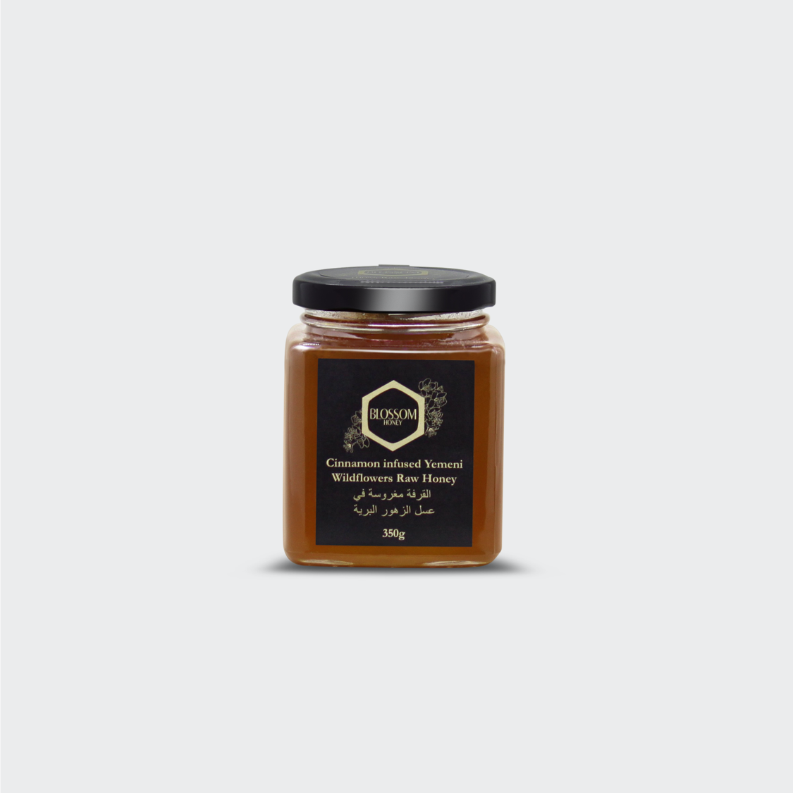 Cinnamon Infused Raw Honey - 350 grams