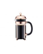 Chambord French Press Coffee Maker, Copper Plated