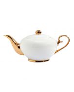Cristina Re Signature Luxury Tea Pot Ivory & Gold