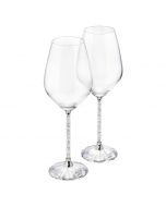 Swarovski Crystalline White Wine Glasses, Set of 2