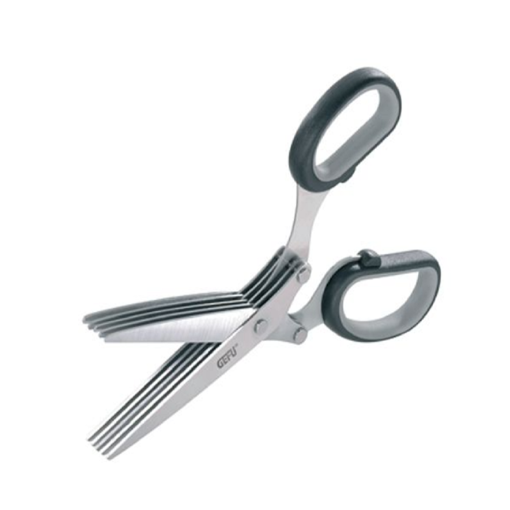 GEFU Herb Scissors with Cleaning Comb
