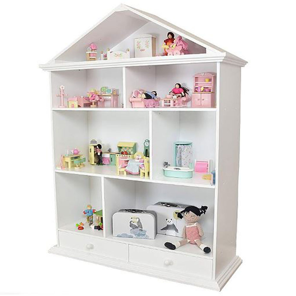 Classic Dolls House Shelf With Drawer