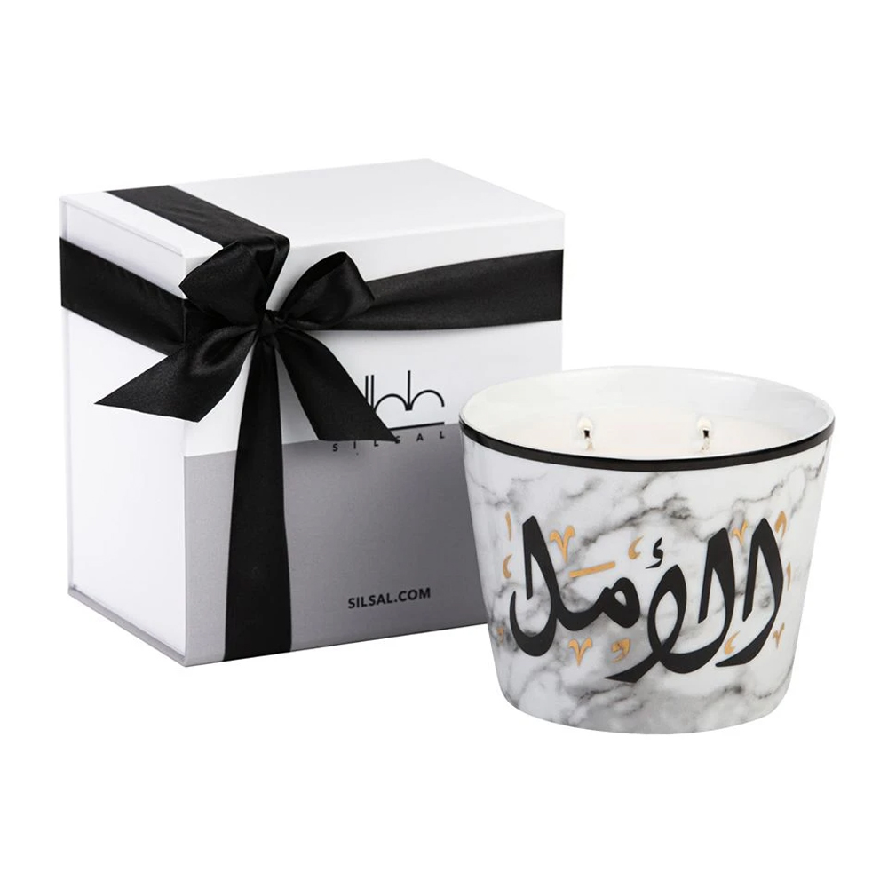 Silsal Mulooki Rose Oud Candle (500g)
