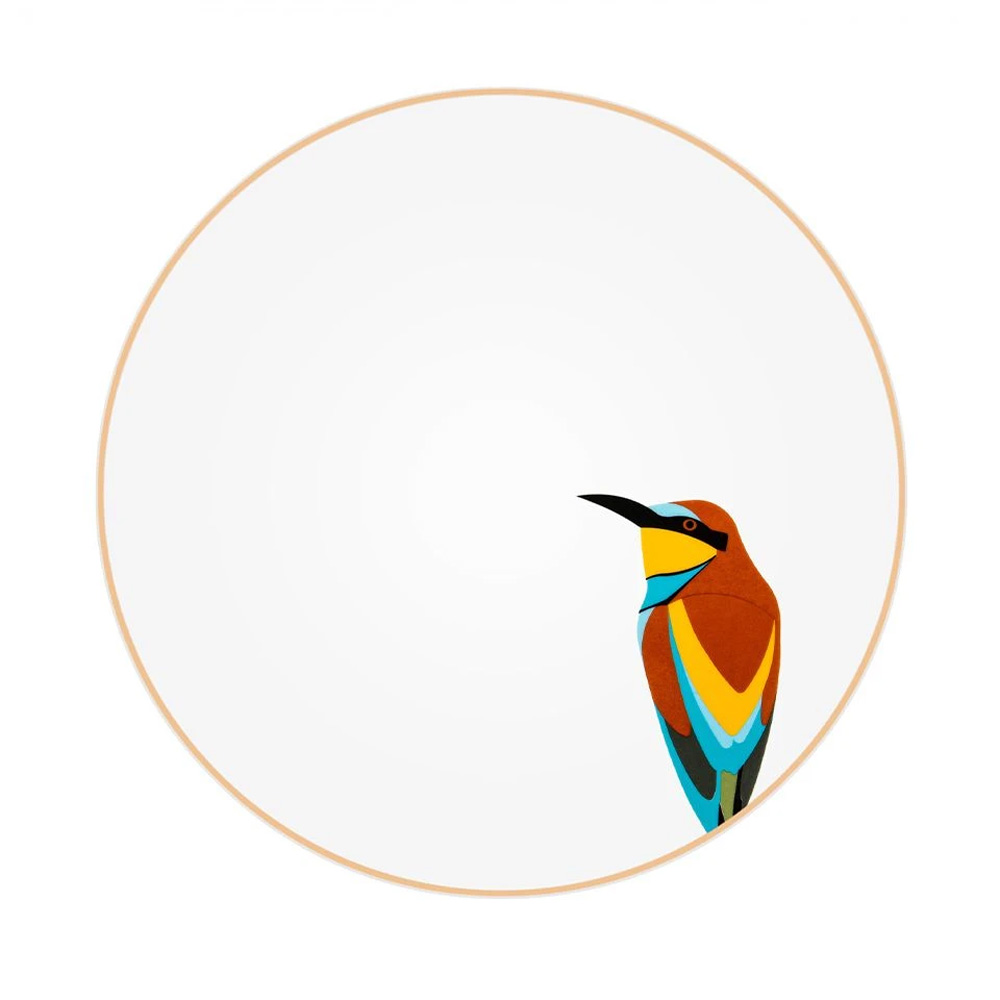 Silsal Sarb Dinner Plate - Bee Eater