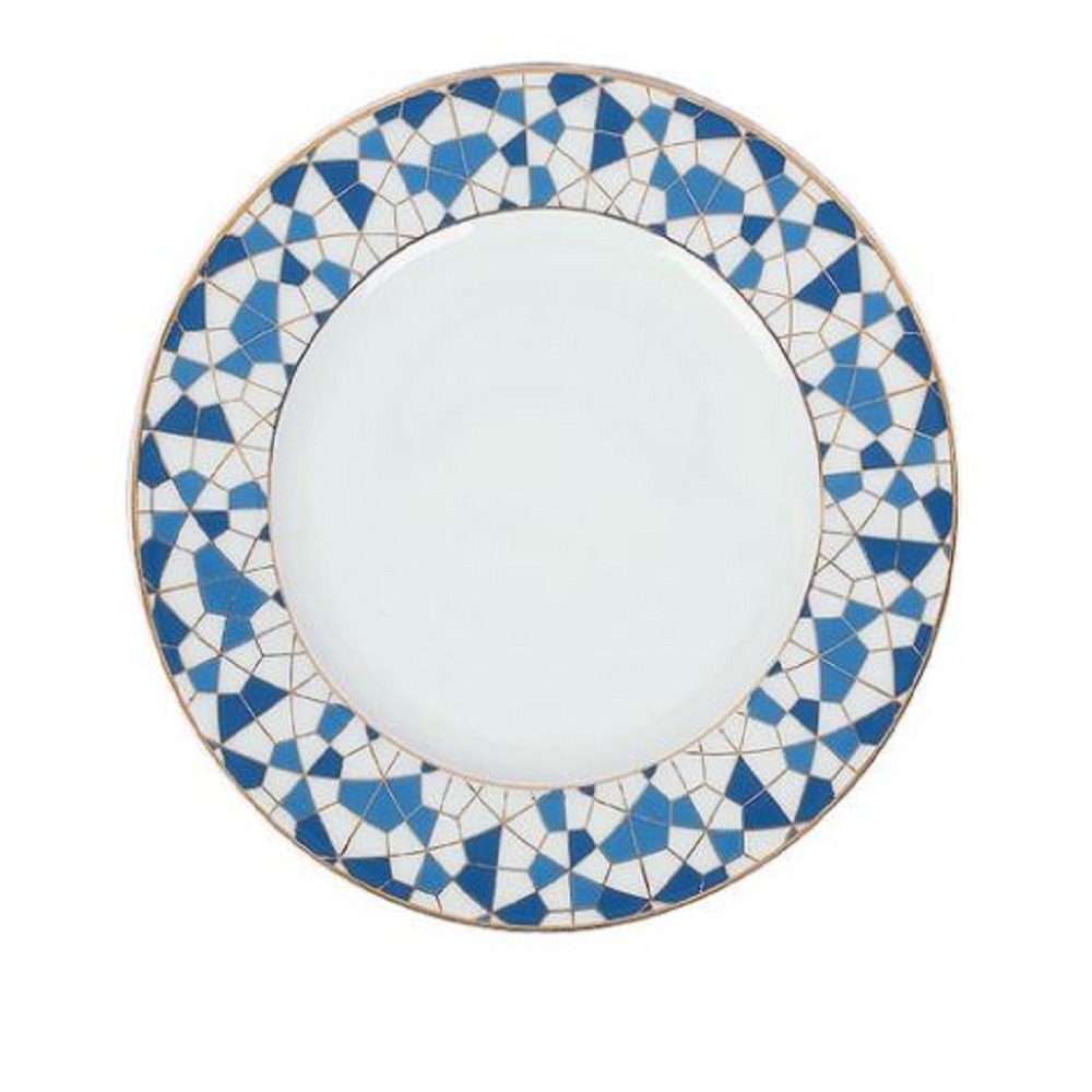 Zarina Geometric Dinner Plates- Set of 6